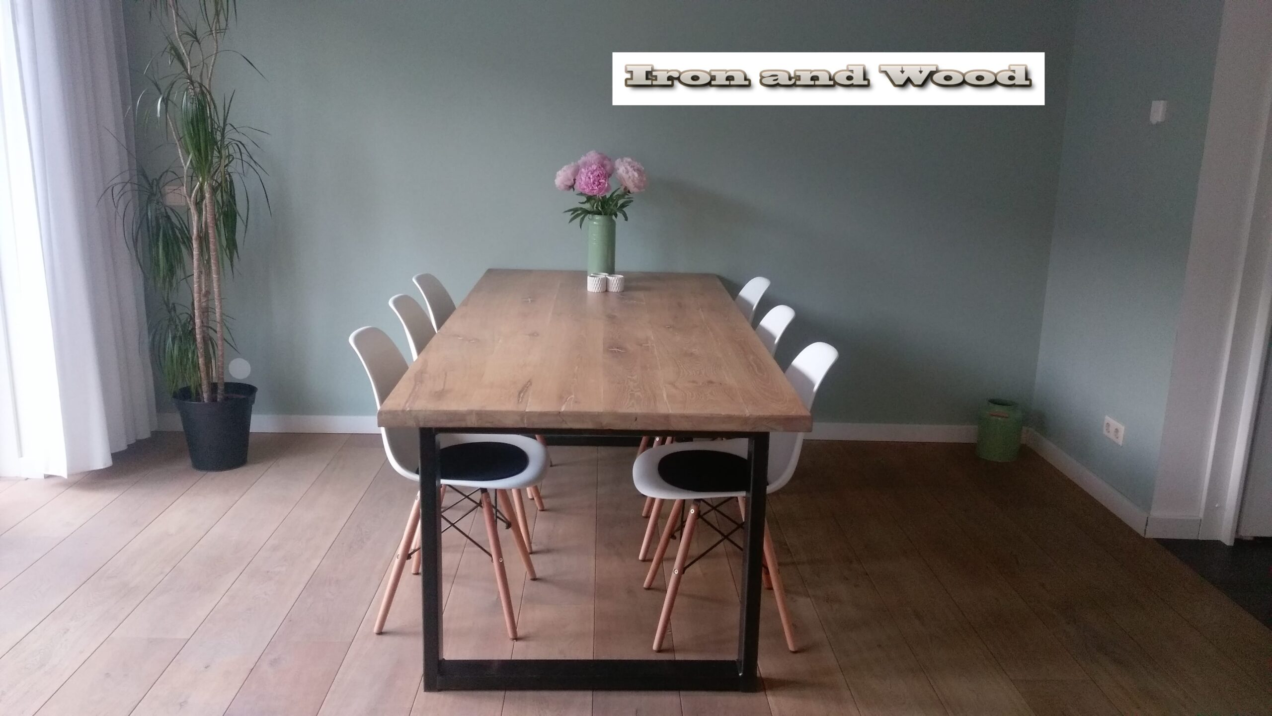 Industriële tafel "Nashville" - Afbeelding 7