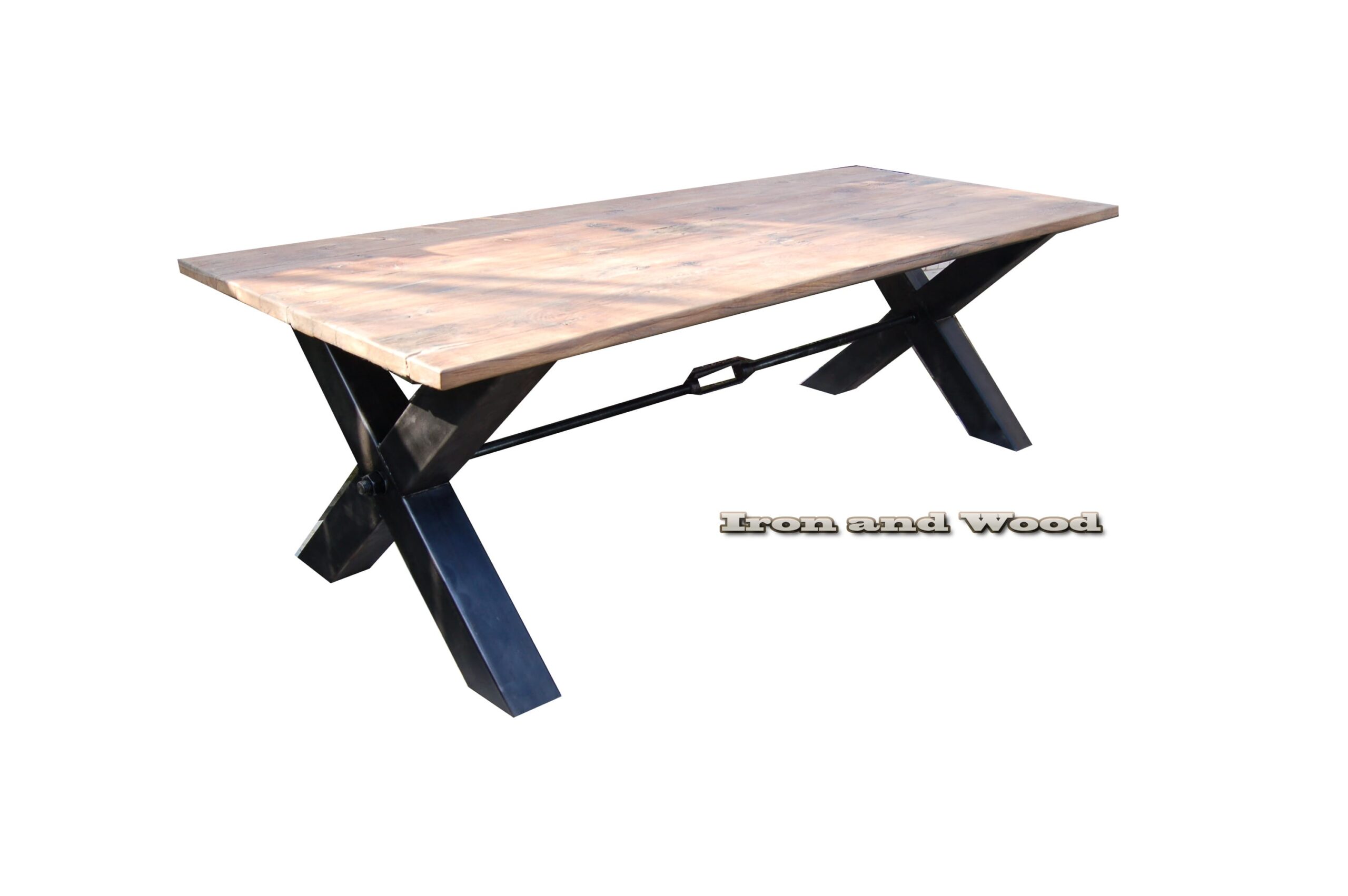 Robuuste industriële tafel "Kansas" - Afbeelding 5