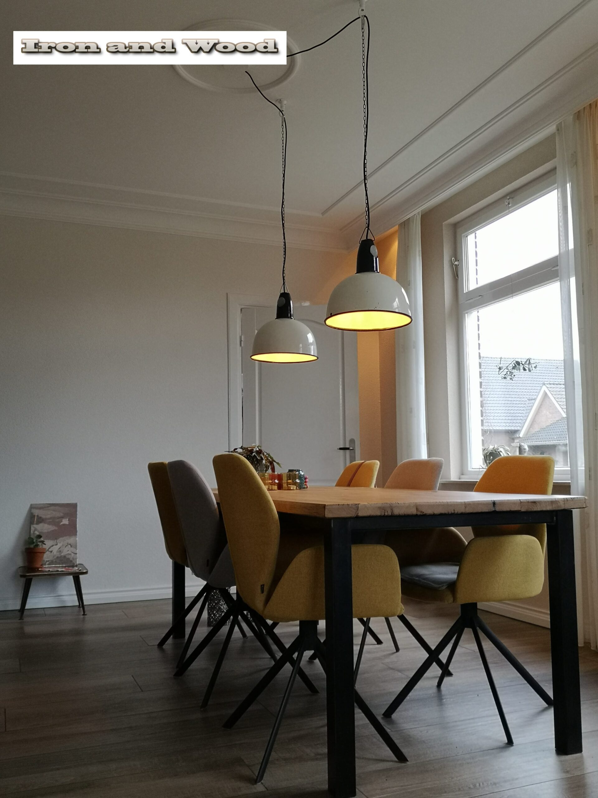 Industriële tafel "Manchester" - Afbeelding 6