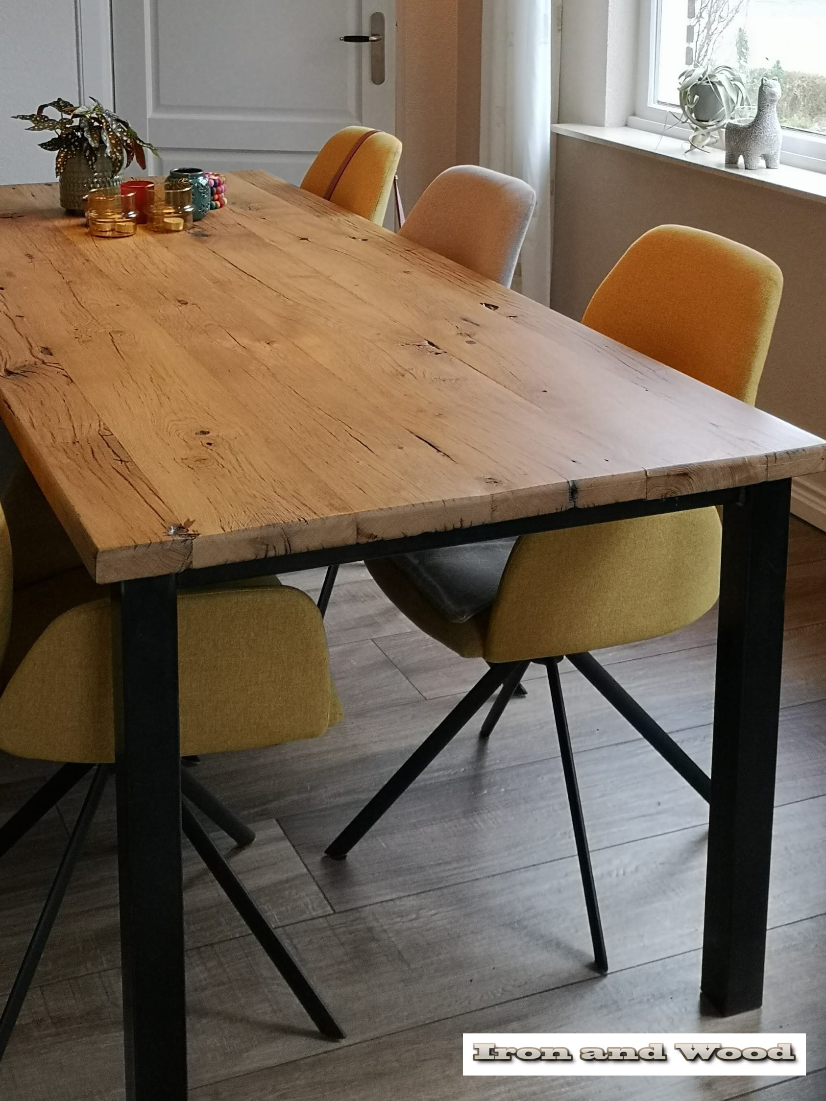 Industriële tafel "Manchester" - Afbeelding 7