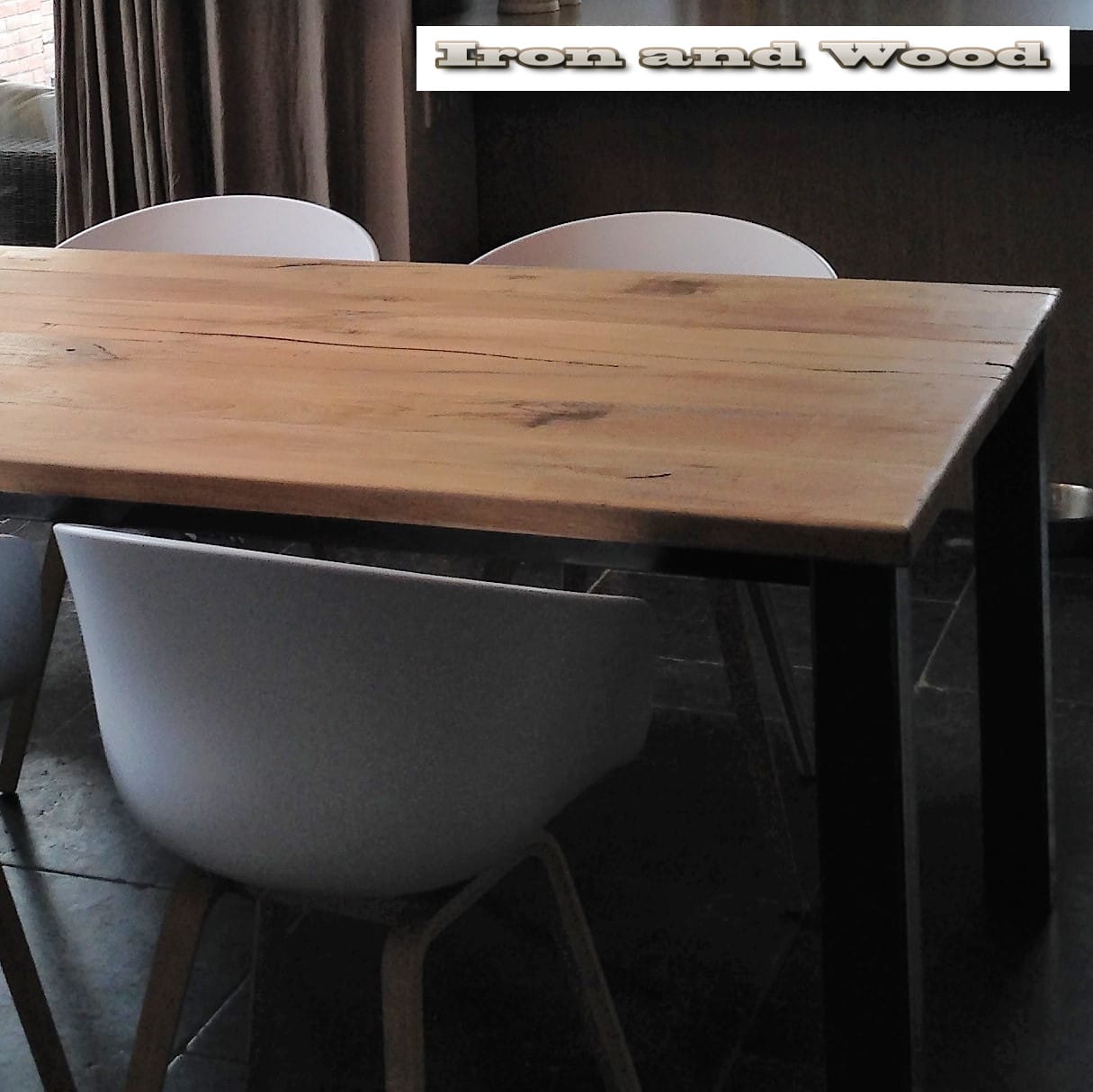 Industriële tafel "Manchester" - Afbeelding 5