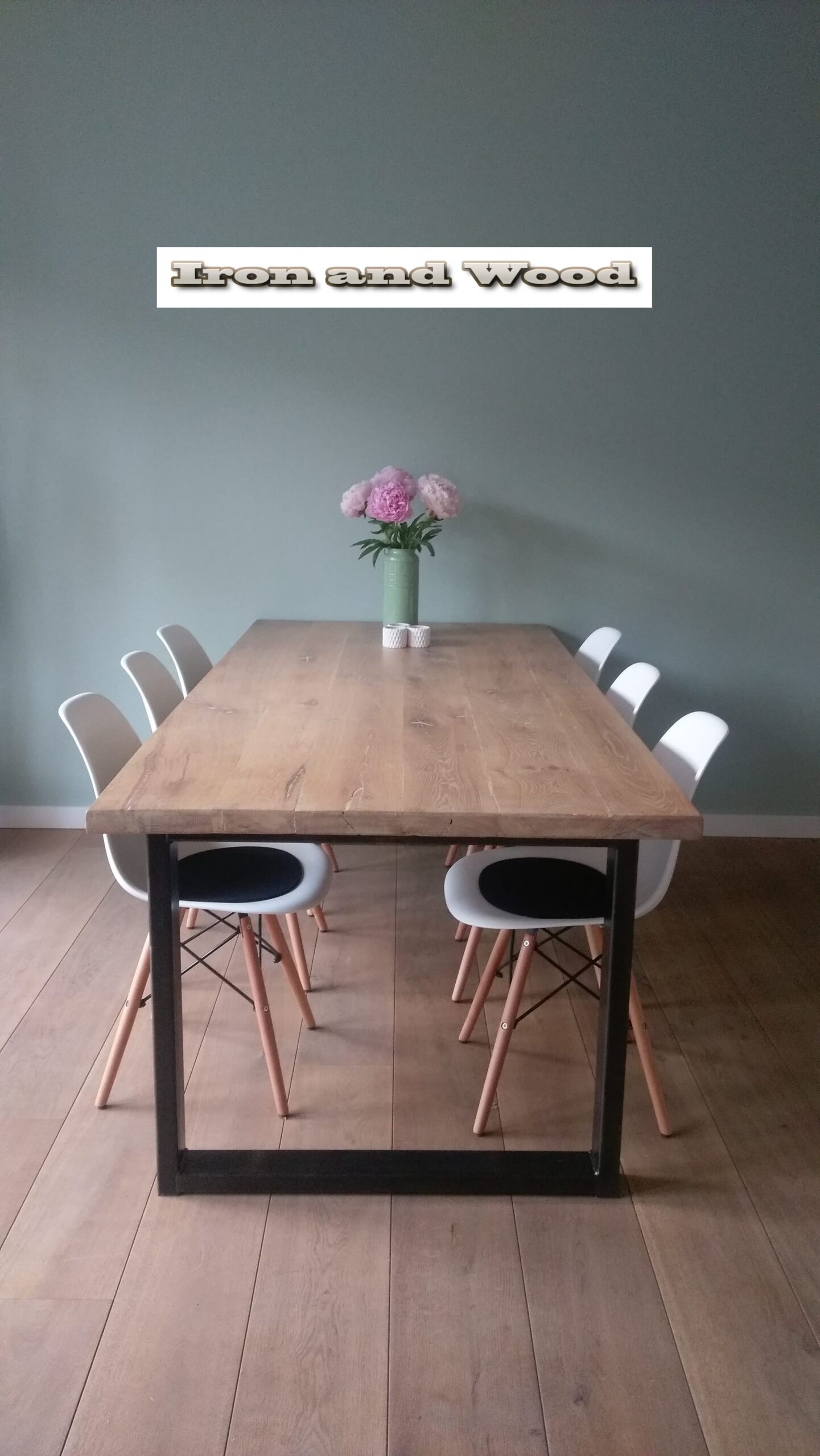Industriële tafel "Nashville" - Afbeelding 8