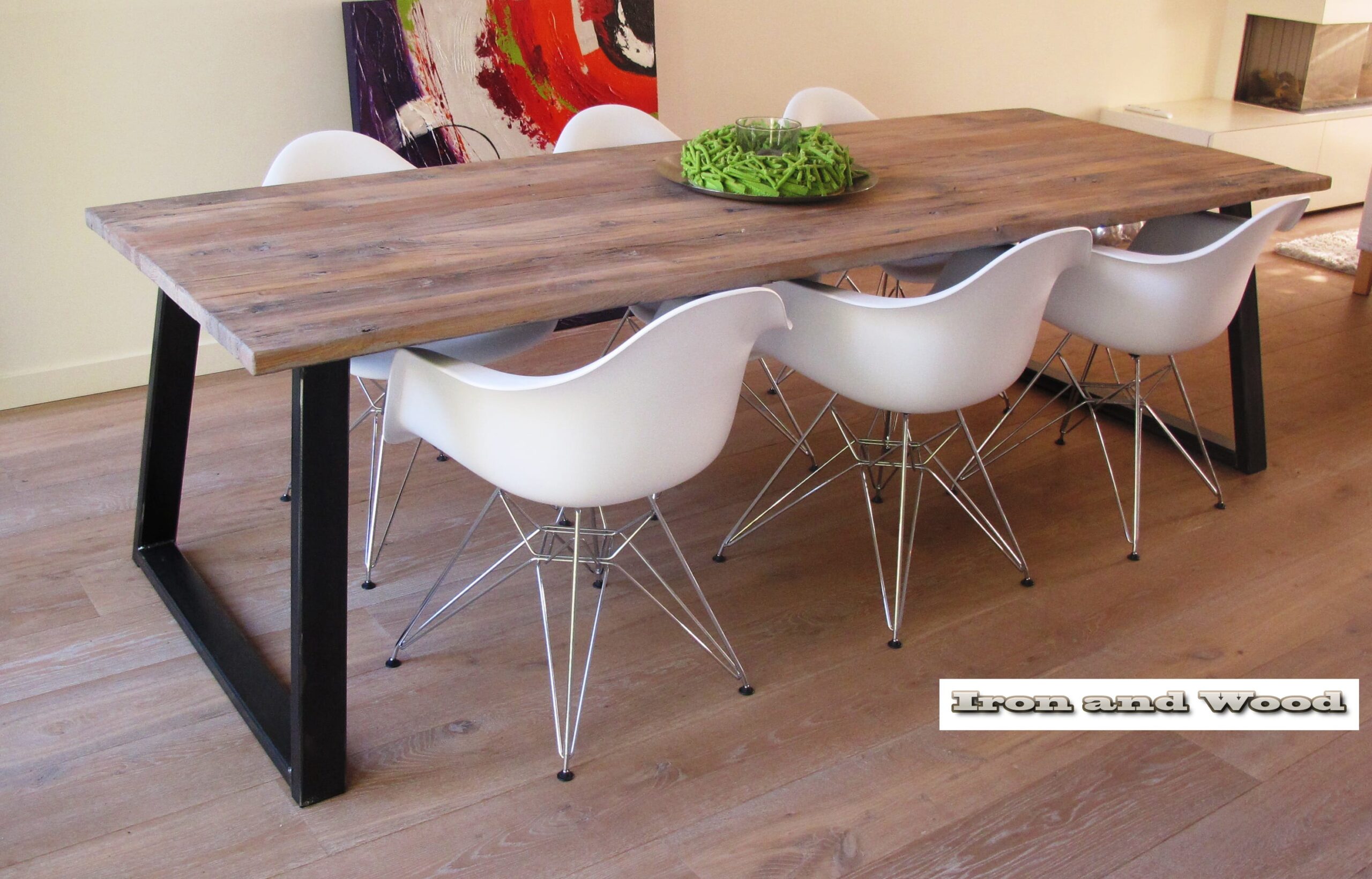Industriële tafel "Memphis" - Afbeelding 4