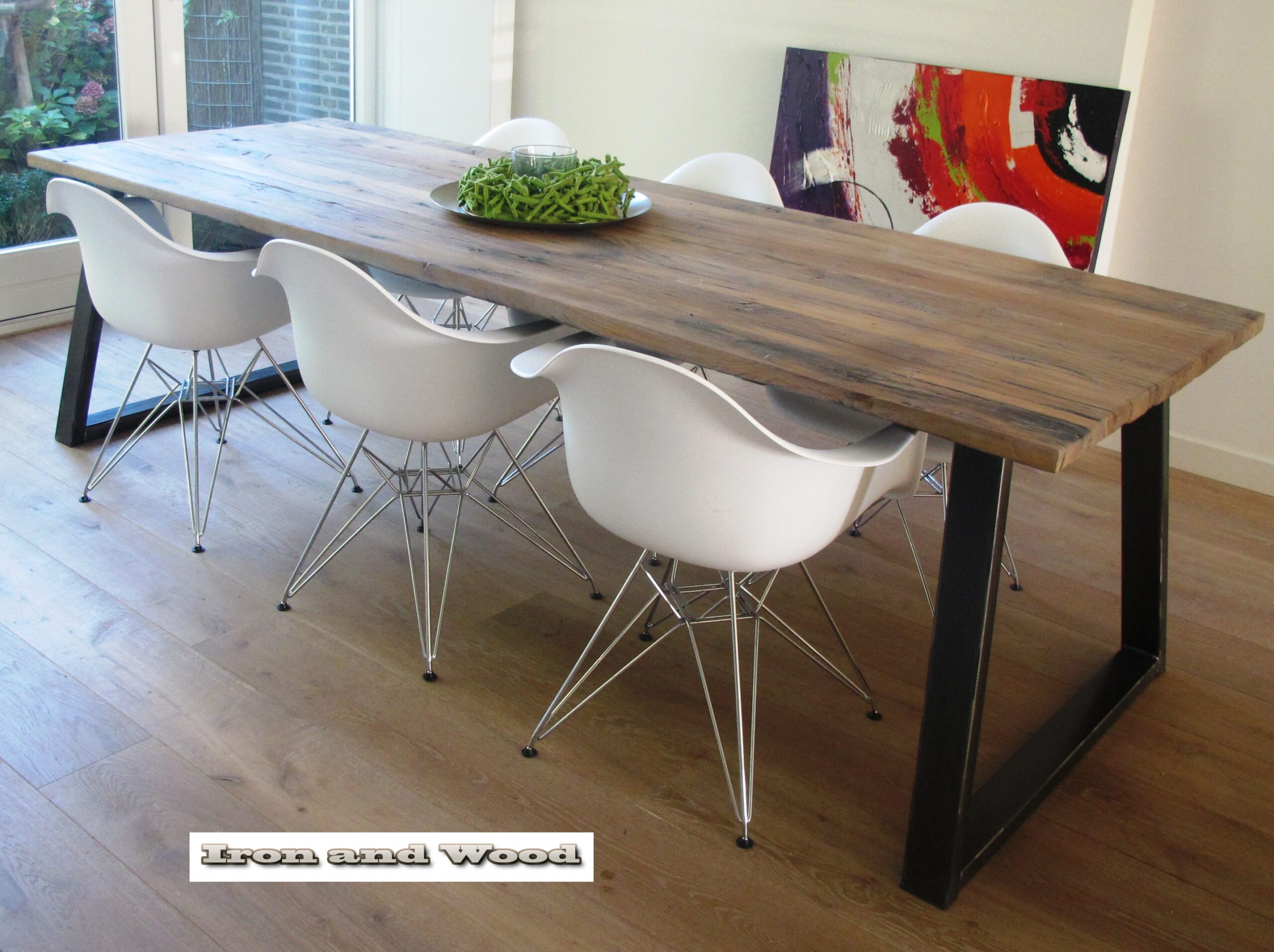 Industriële tafel "Memphis"