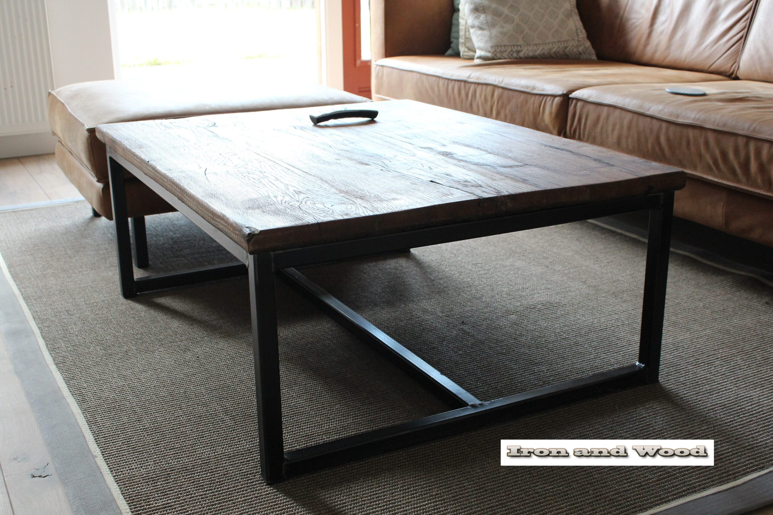 Industriële salontafel "Berlijn" - Afbeelding 9