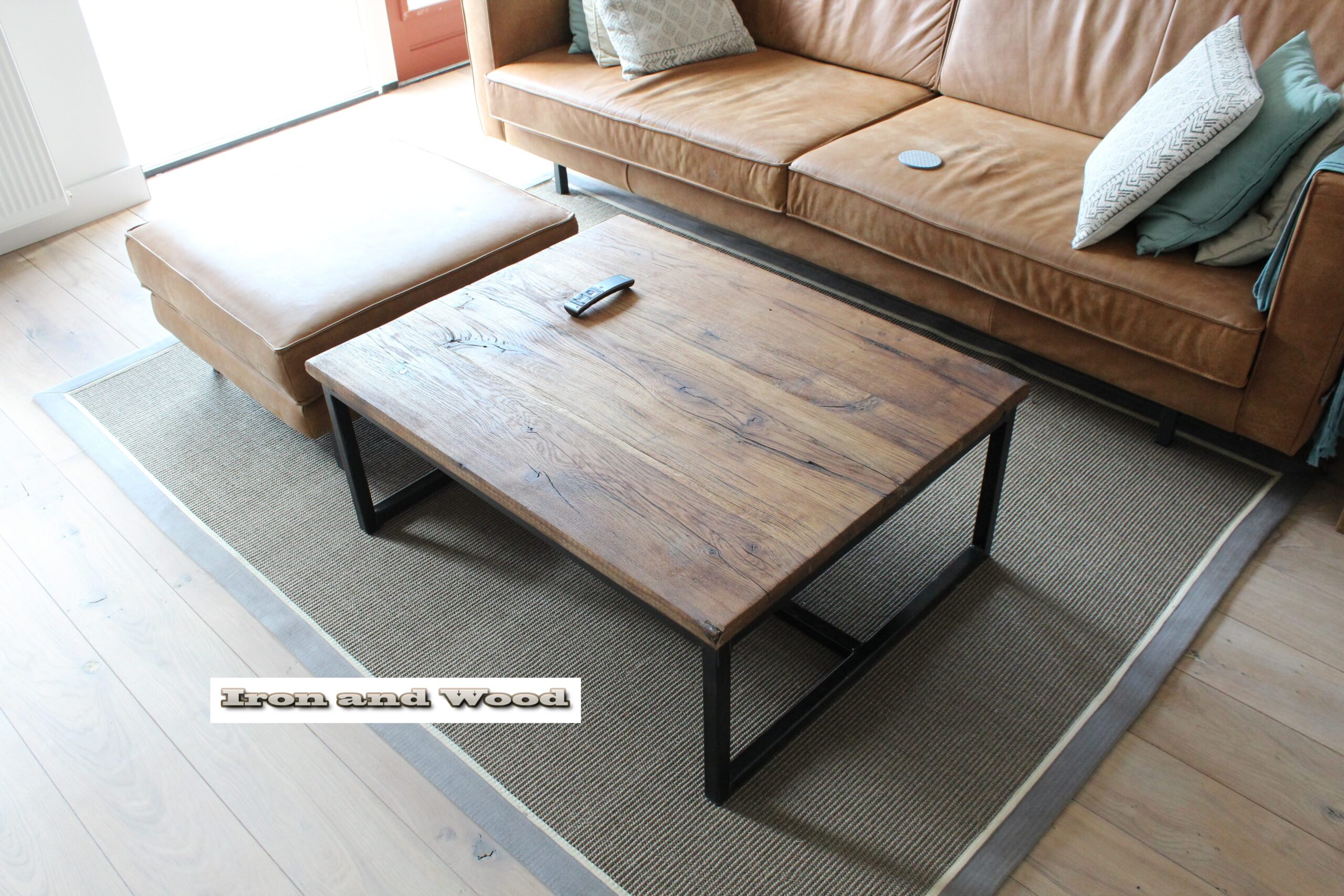 Industriële salontafel "Berlijn" - Afbeelding 10