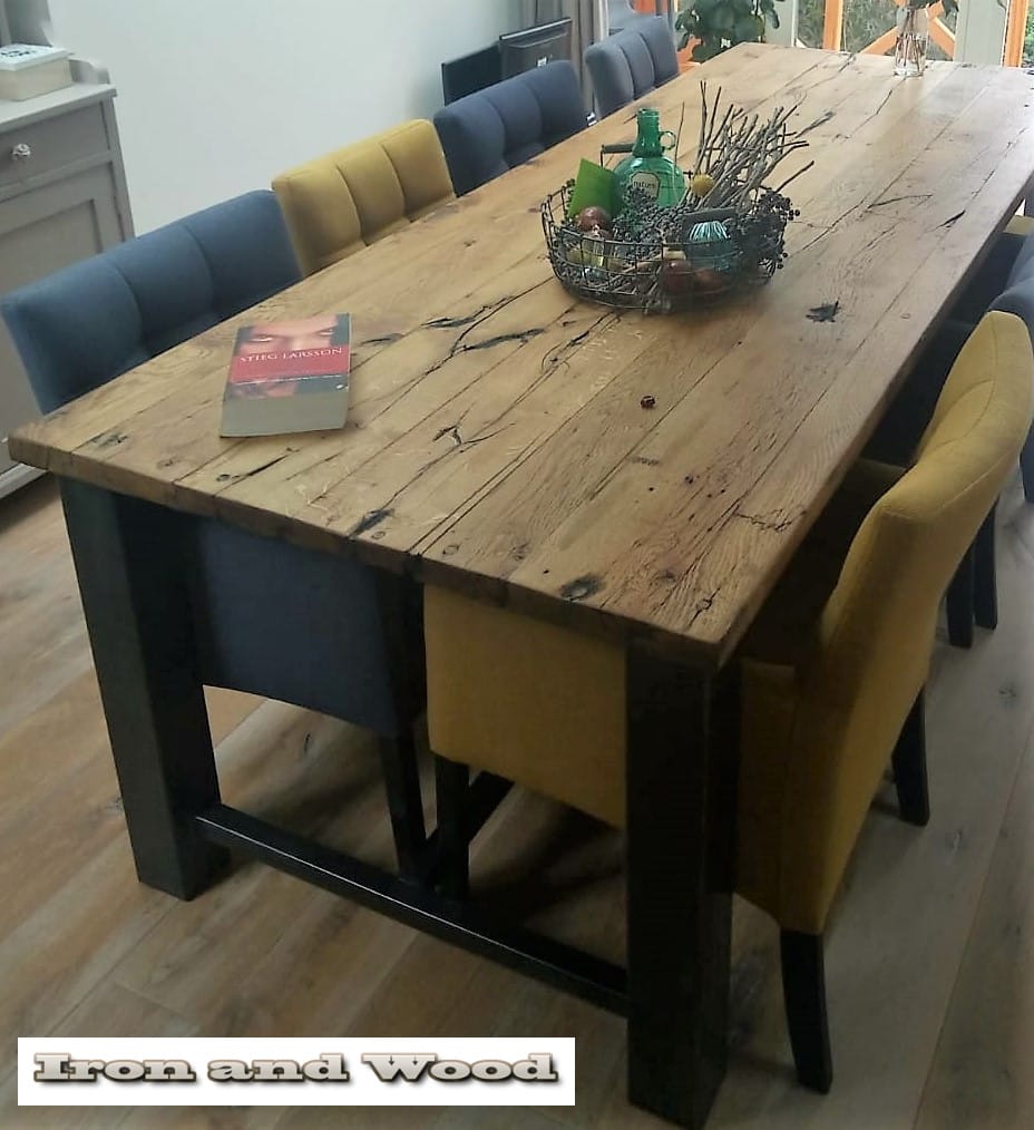 Industriële tafel "Texas" - Afbeelding 7