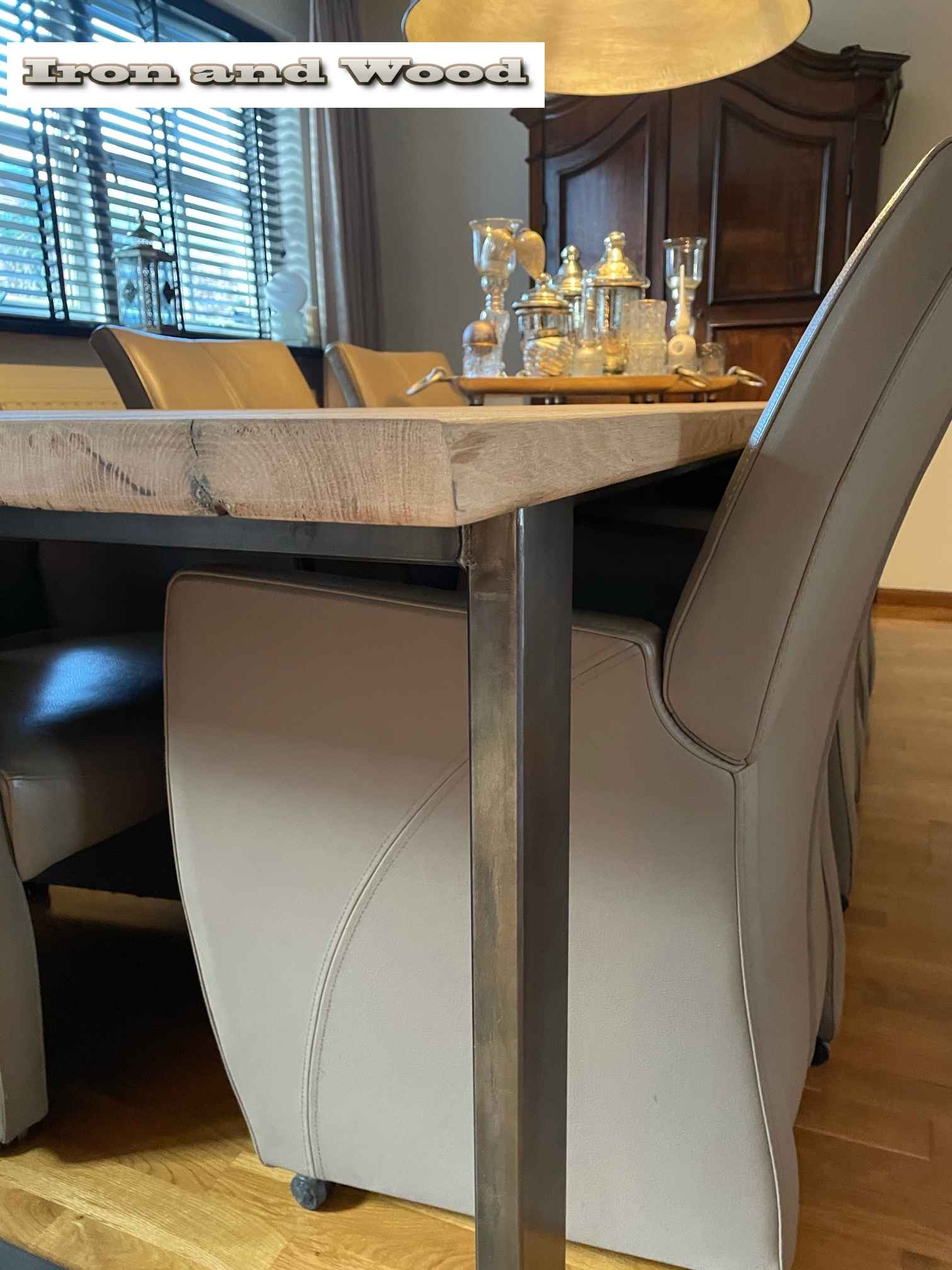 Industriële tafel "Nashville" - Afbeelding 4
