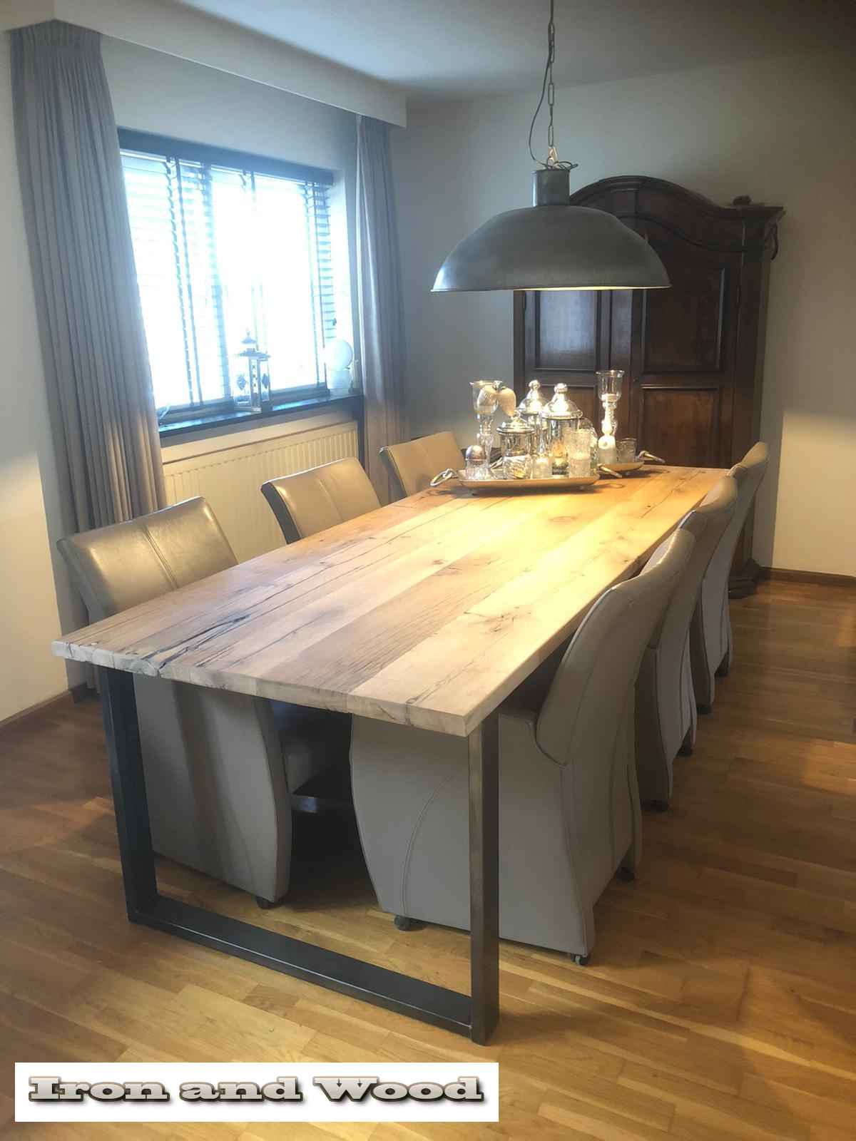 Industriële tafel "Nashville" - Afbeelding 3