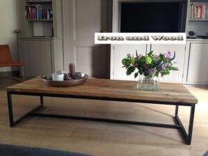 Industriële salontafel "Berlijn"