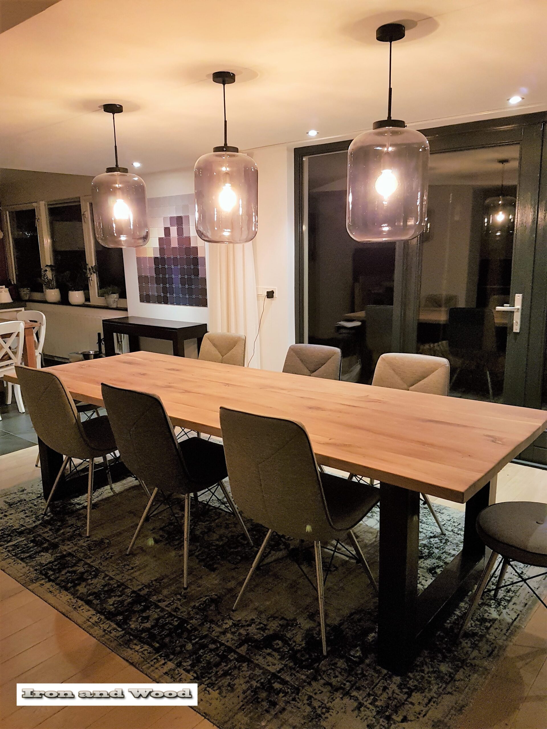 Industriële tafel "Seattle" - Afbeelding 3