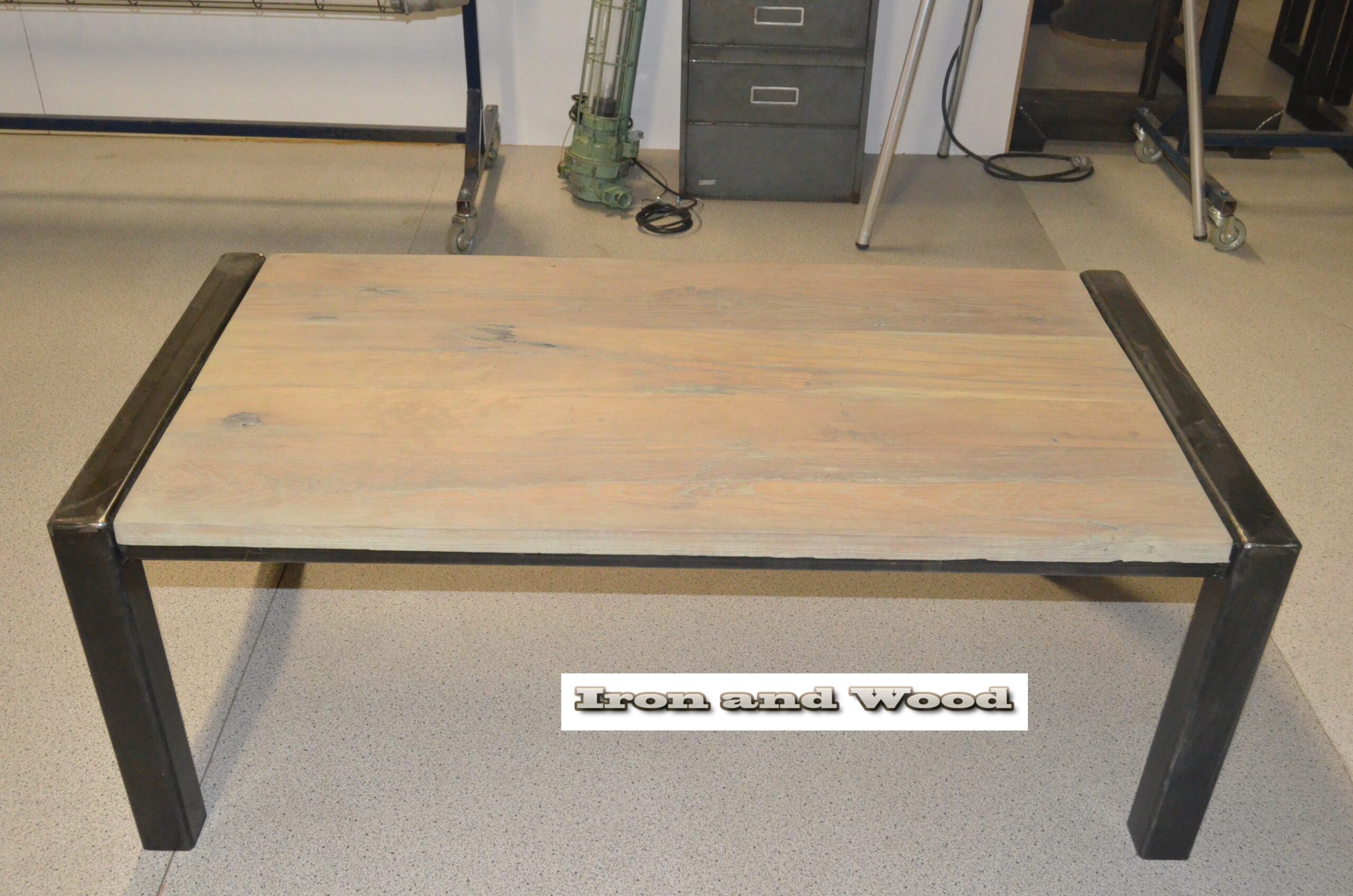 Industriele salontafel "Keulen" - Afbeelding 3
