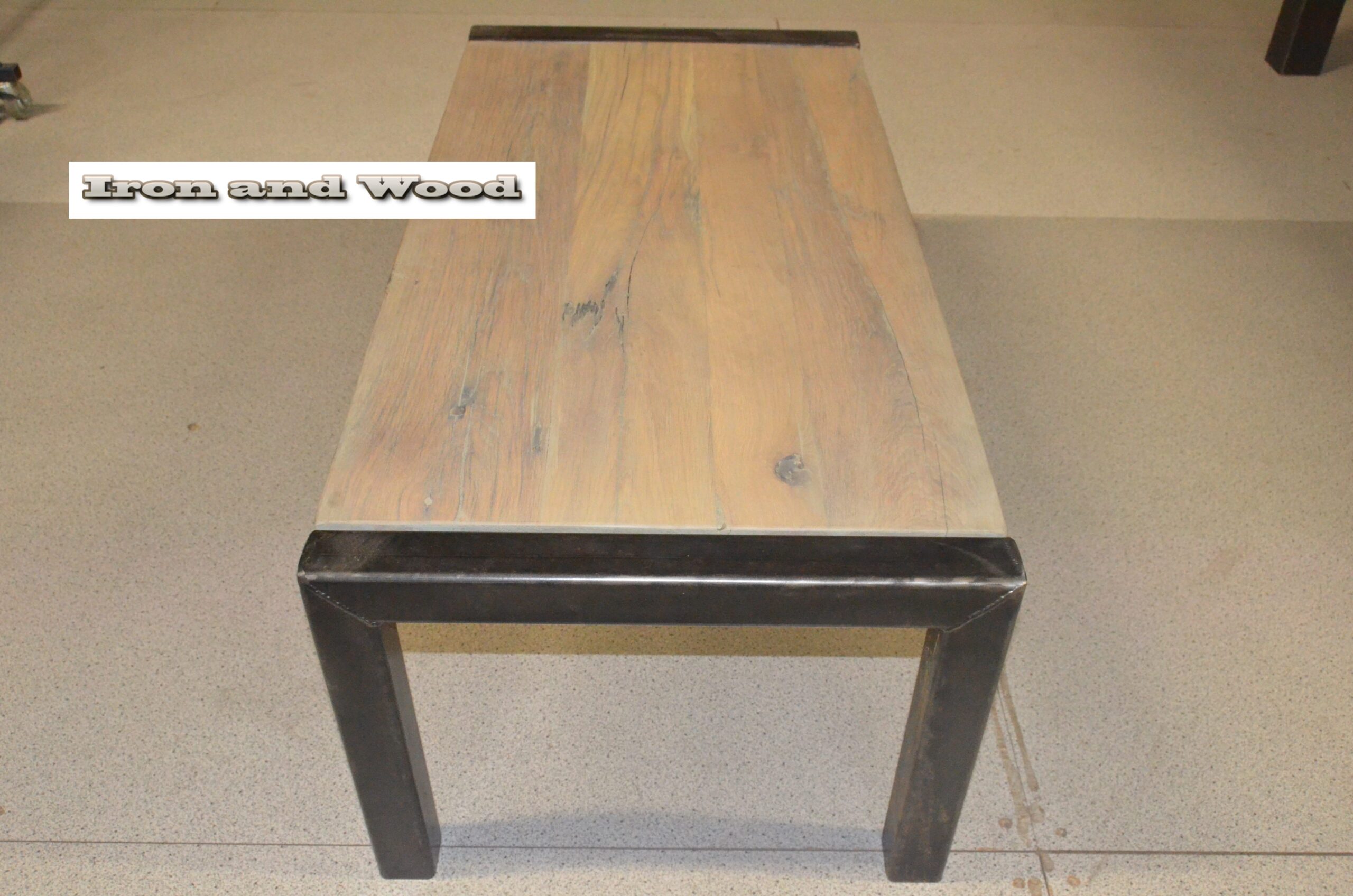 Industriele salontafel "Keulen" - Afbeelding 4