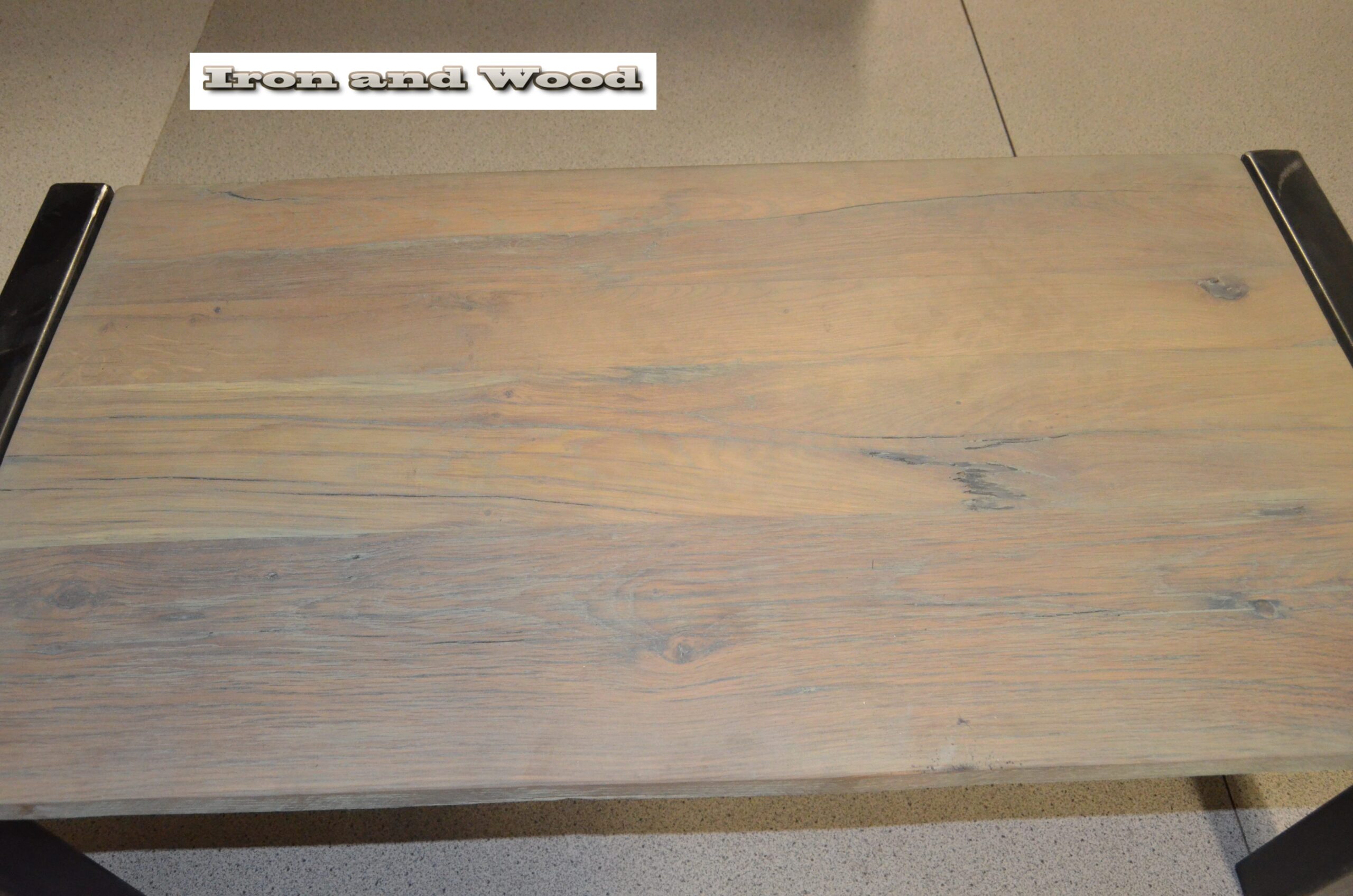Industriele salontafel "Keulen" - Afbeelding 5