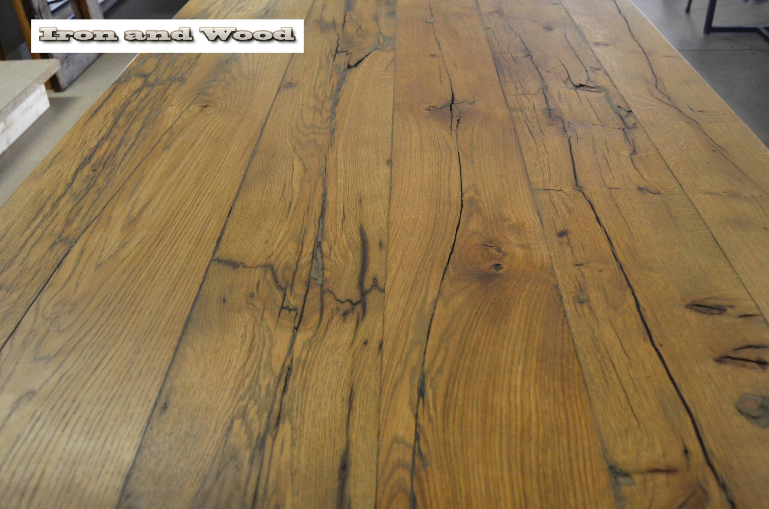 Industriële eettafel "Londen" - Afbeelding 8