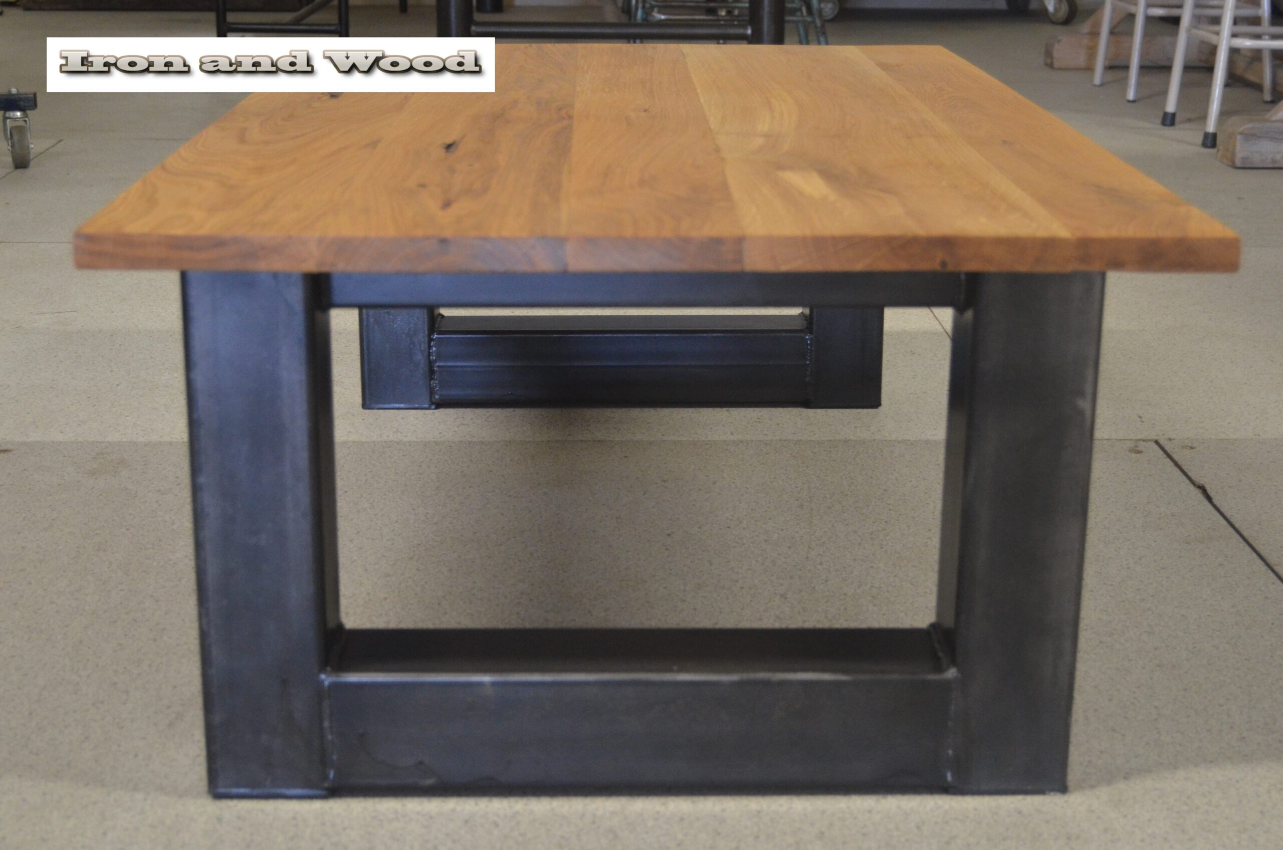 Industriële salontafel "Aken" - Afbeelding 2