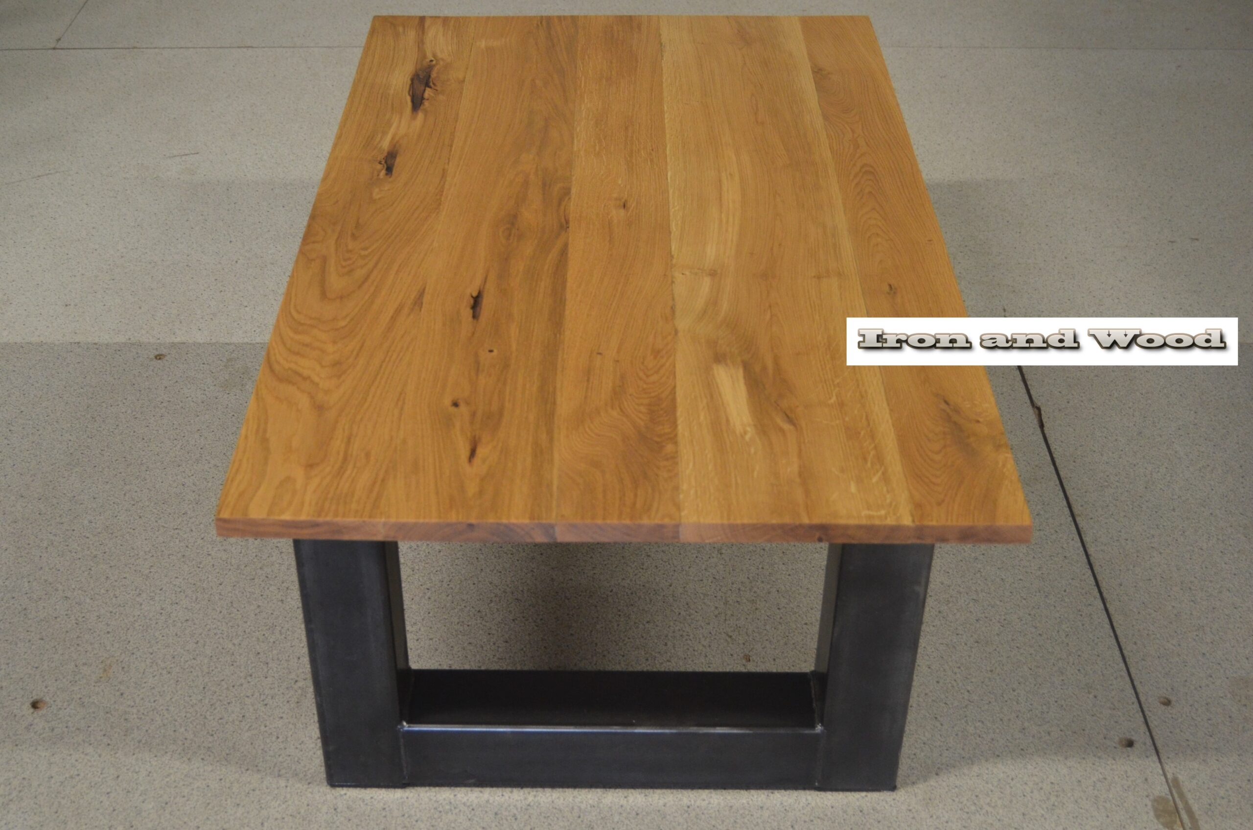Industriële salontafel "Aken" - Afbeelding 3