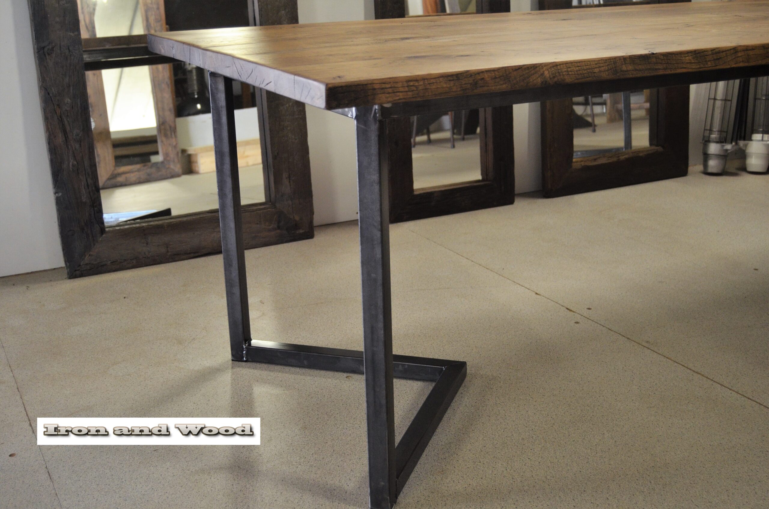 Industriële eettafel "Oxford" - Afbeelding 4