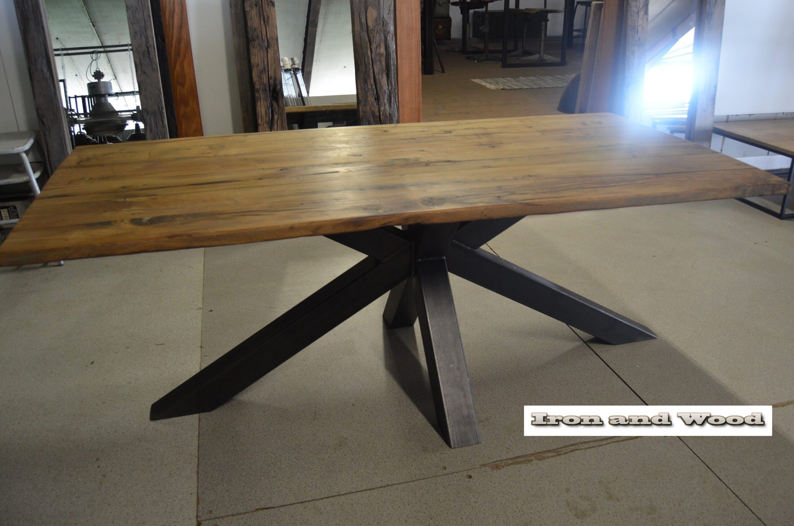 Industriële eettafel "Londen" - Afbeelding 7