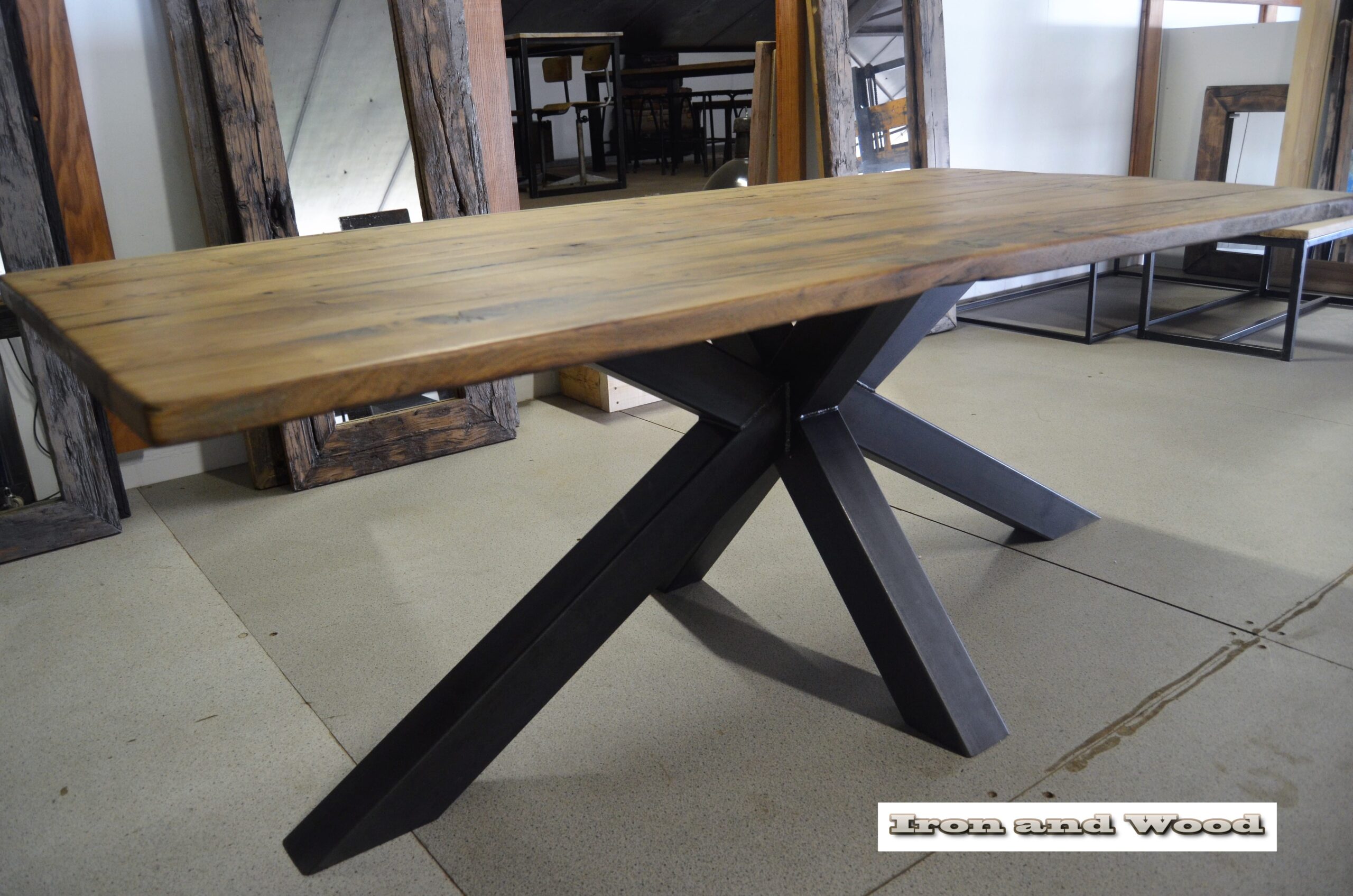 Industriële eettafel "Londen" - Afbeelding 9
