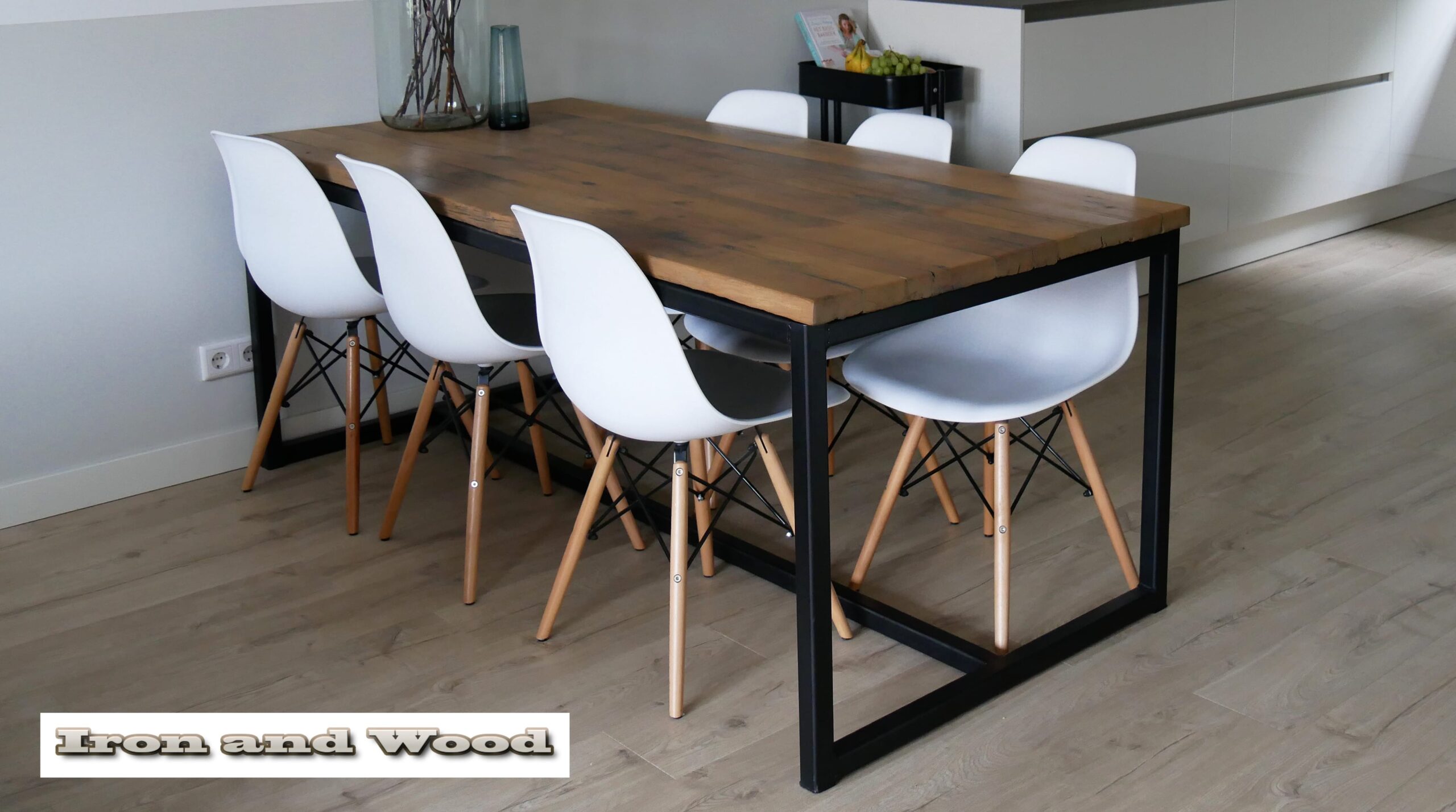 Industriele eettafel "Cambridge" - Afbeelding 6