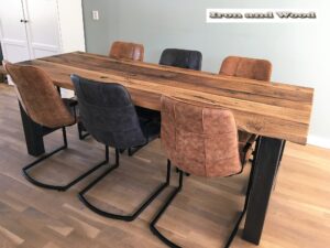 Industriële eettafel "Chicago"