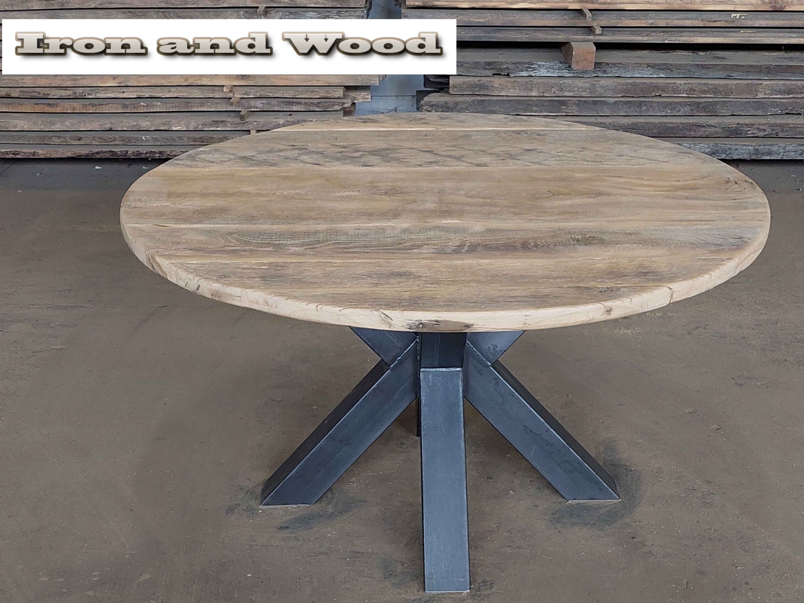 Ronde industriele eettafel "Nancy" - Image 16