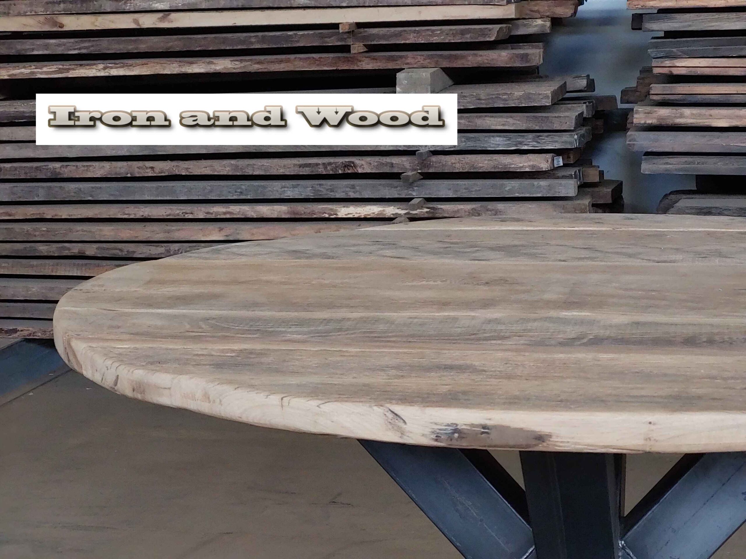 Ronde industriele eettafel "Nancy" - Image 10