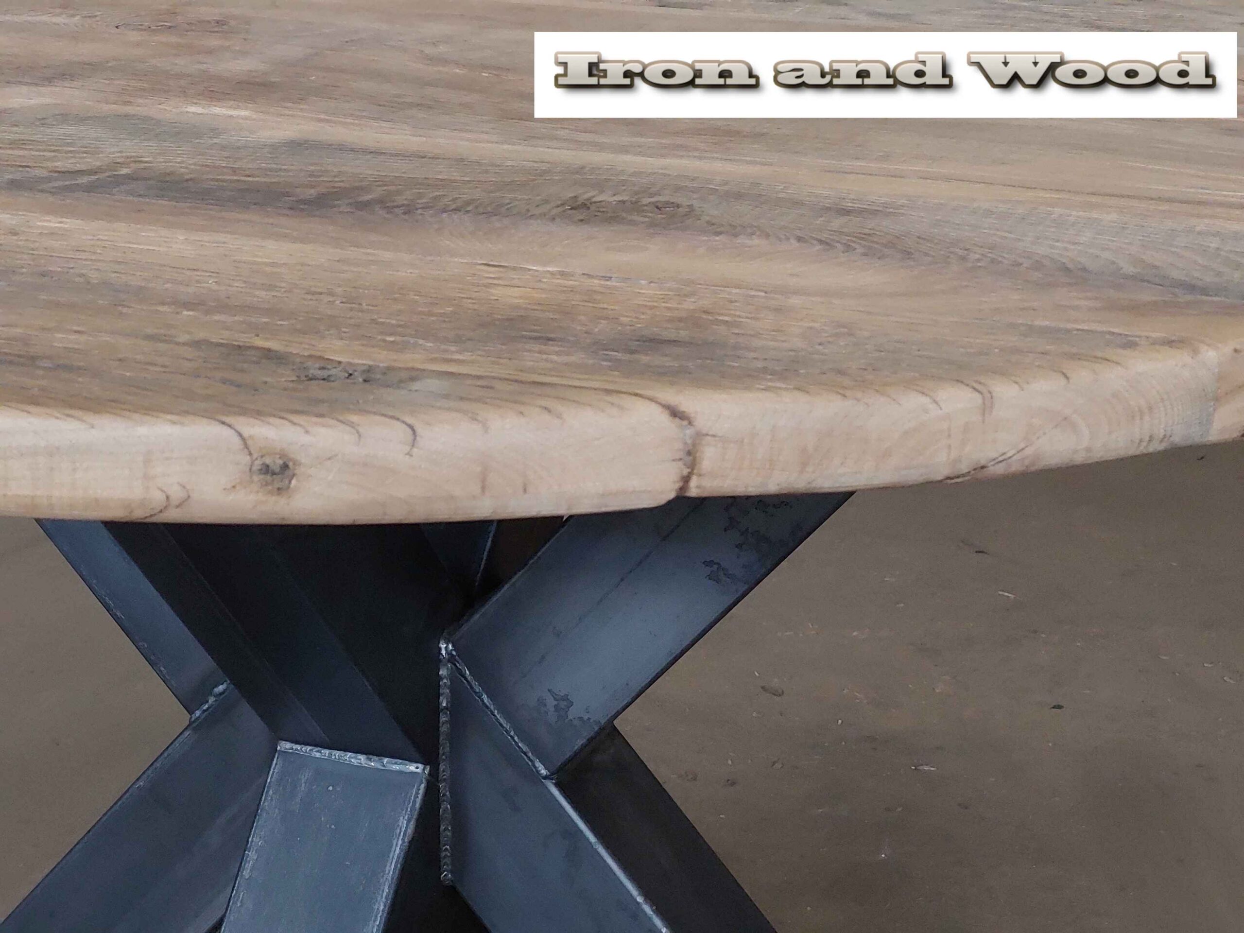Ronde industriele eettafel "Nancy" - Image 11