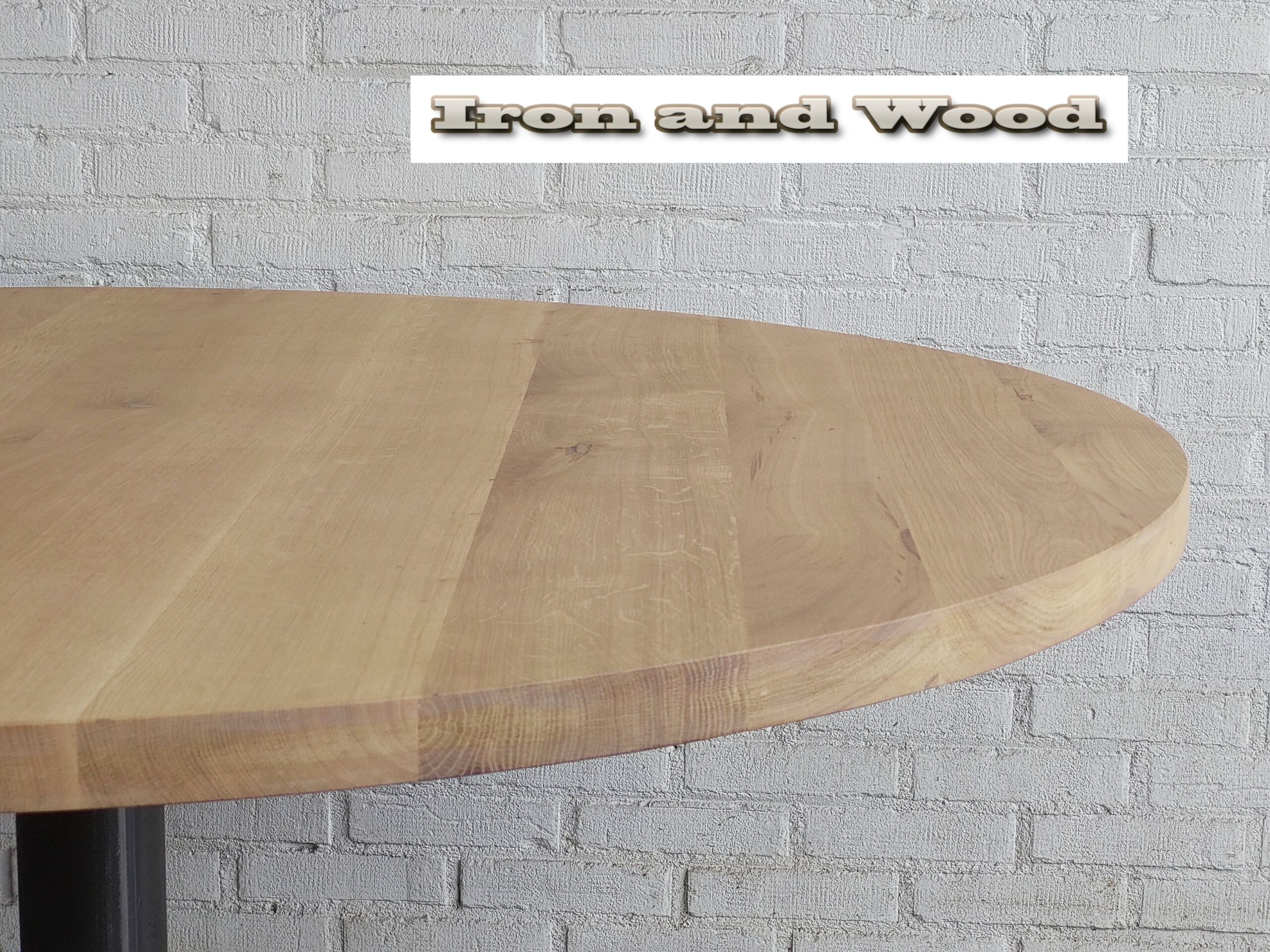 Ronde industriele eettafel "Lille" - Image 6