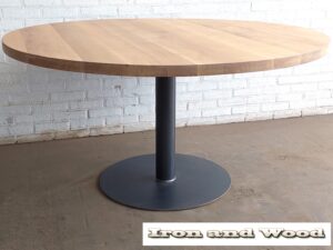 Ronde industriele eettafel "Lille"