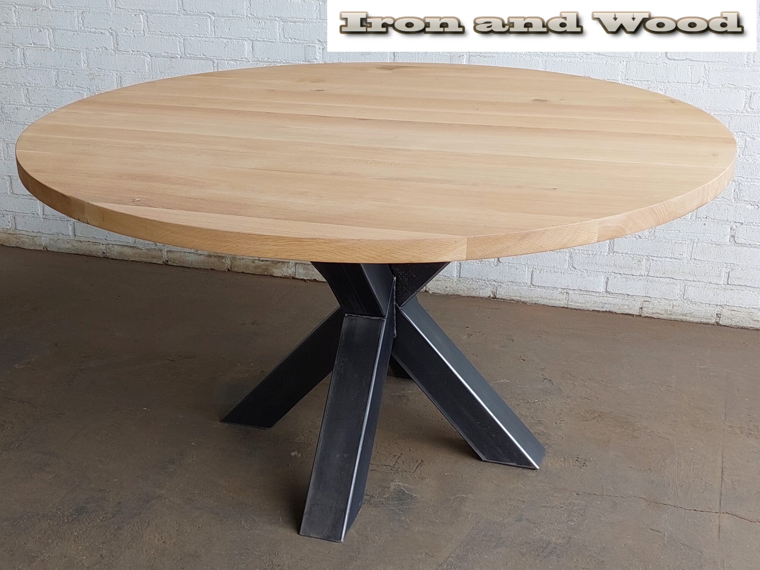 Ronde industriele eettafel "Nancy" - Image 5