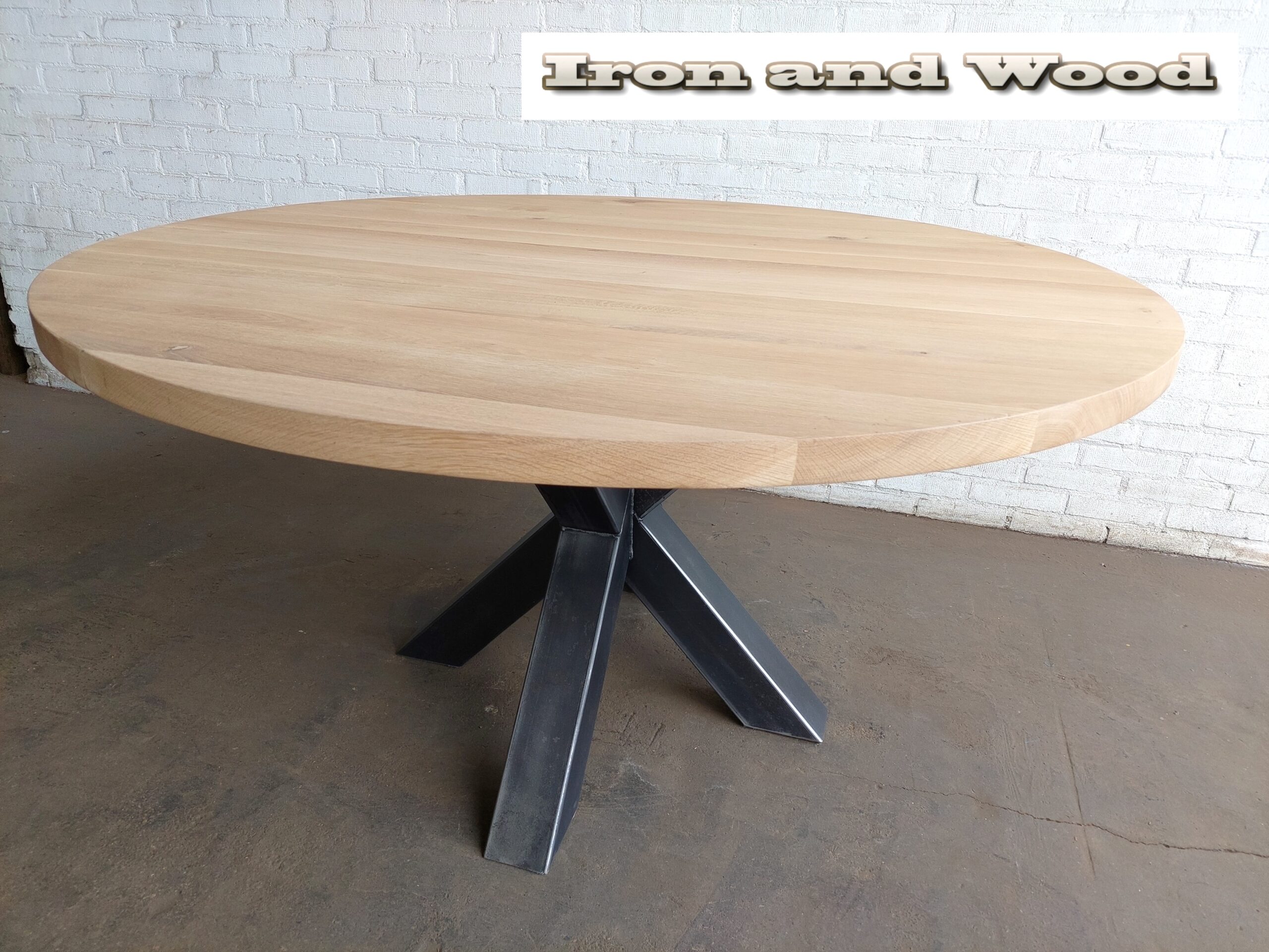 Ronde industriele eettafel "Nancy" - Image 7